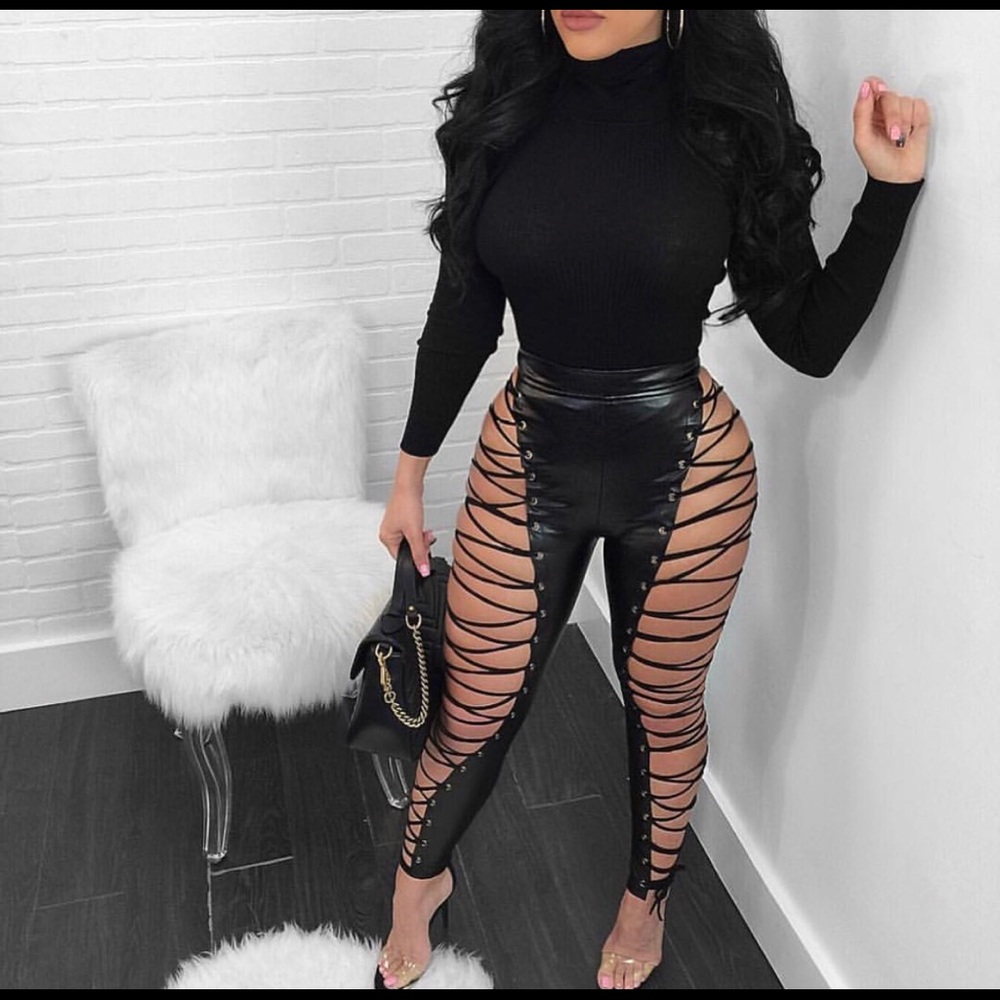 Kristy Lace Up Leggings